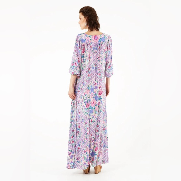 SPELL & The Gypsy Babushka Mary Kate Gown lavender oversized fit with bra - Picture 4 of 14